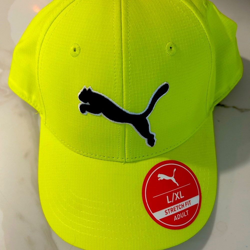 PUMA Neon yellow Baseball Cap